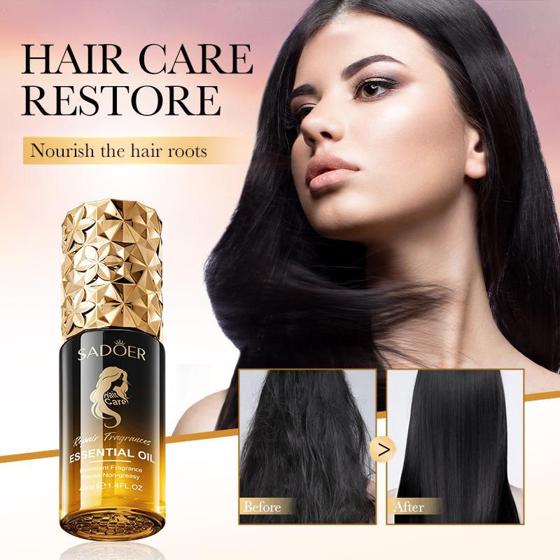 Hair Care Orange - Óleo Essencial SADOER para Cuidado Capilar,