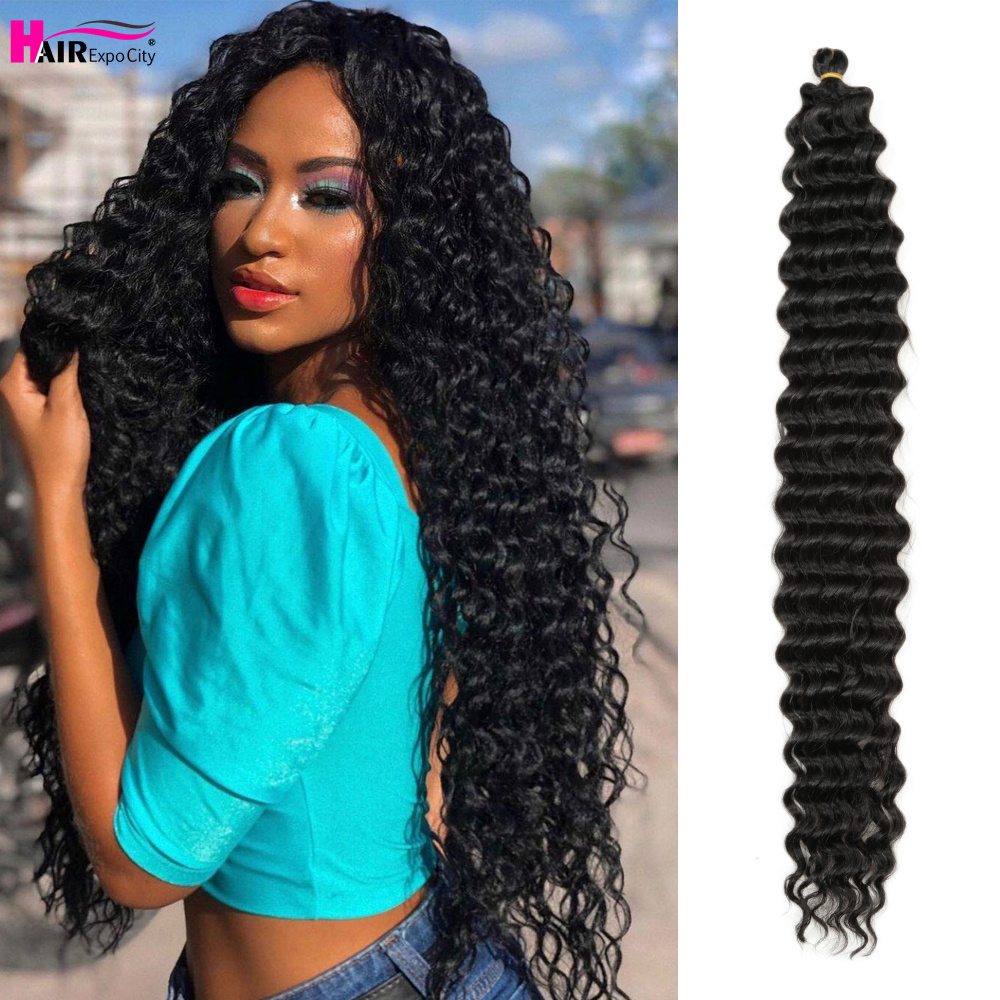 Braiding Hair Kanekalon - 22-28 Polegada freetress torção profunda crochê