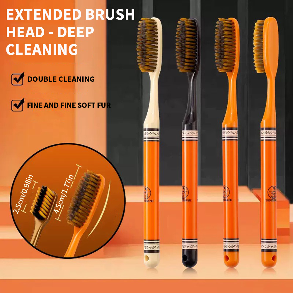 6 escova de dentes de luxo lar - Hair Care Orange avaliação e preço
