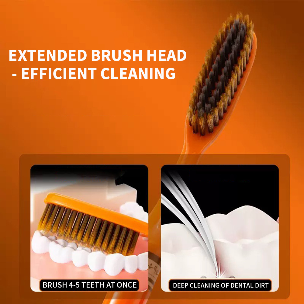 6 escova de dentes de luxo lar - Hair Care Orange avaliação e preço