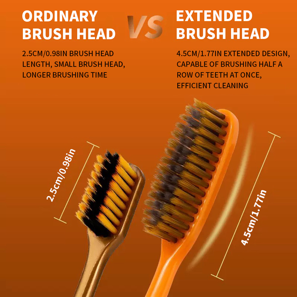 6 escova de dentes de luxo lar - Hair Care Orange avaliação e preço