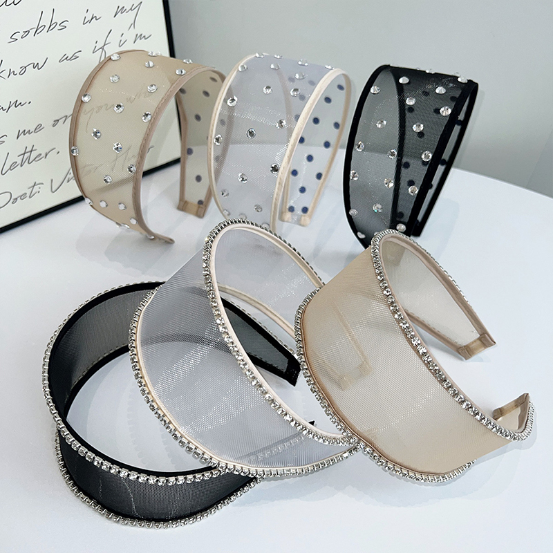 Nova Tiara Larga de Malha com  - Hair Net Invisible avaliação e preço