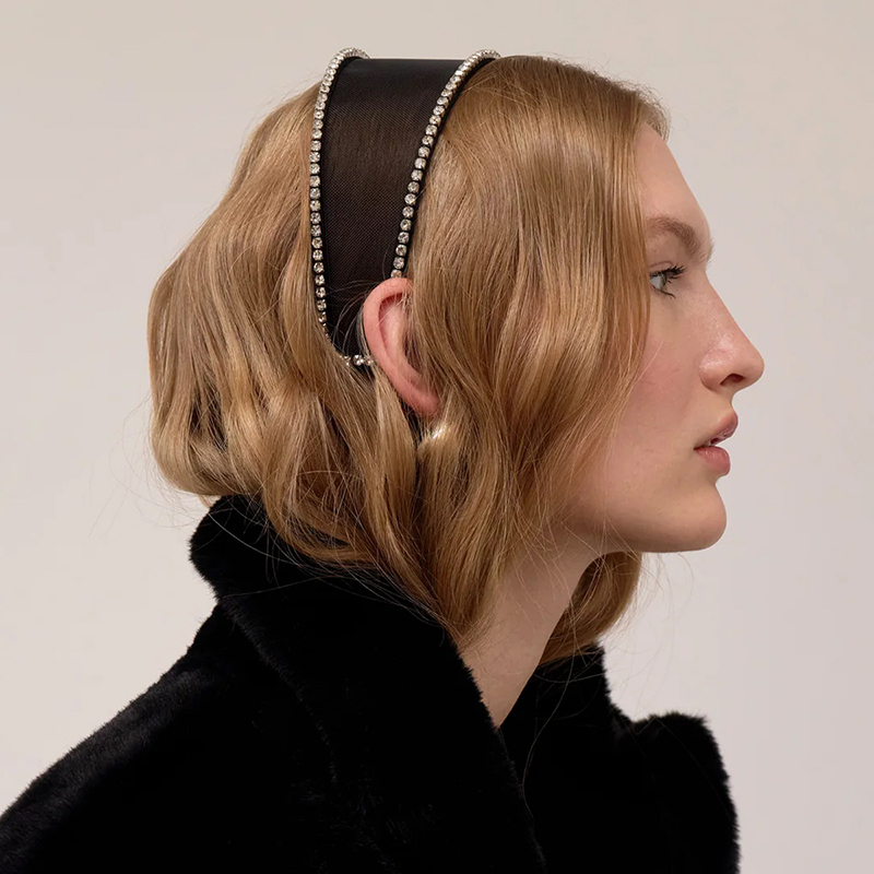 Nova Tiara Larga de Malha com  - Hair Net Invisible avaliação e preço
