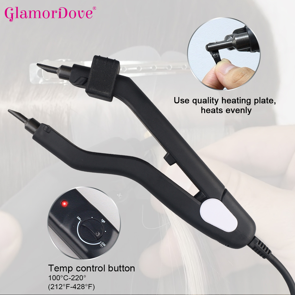 Ferramenta de fusão de extensã - Glue Gun Hair avaliação e preço